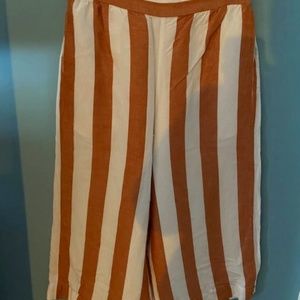 Wide Leg Cropped Pants